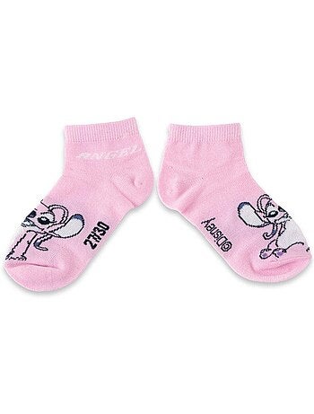 Set da 7 paia di calzini corti stitch disney