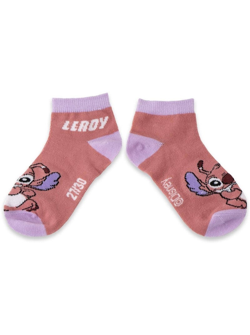 Set da 7 paia di calzini corti stitch disney Multicolore - Kiabi
