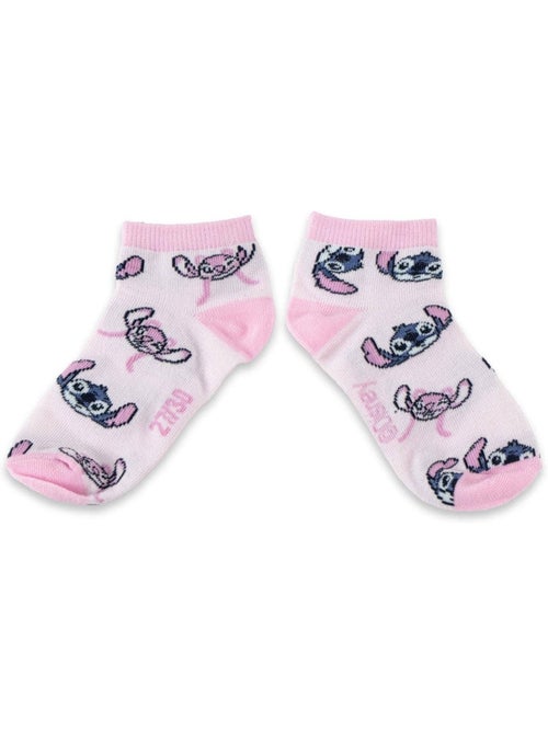 Set da 7 paia di calzini corti stitch disney - Kiabi