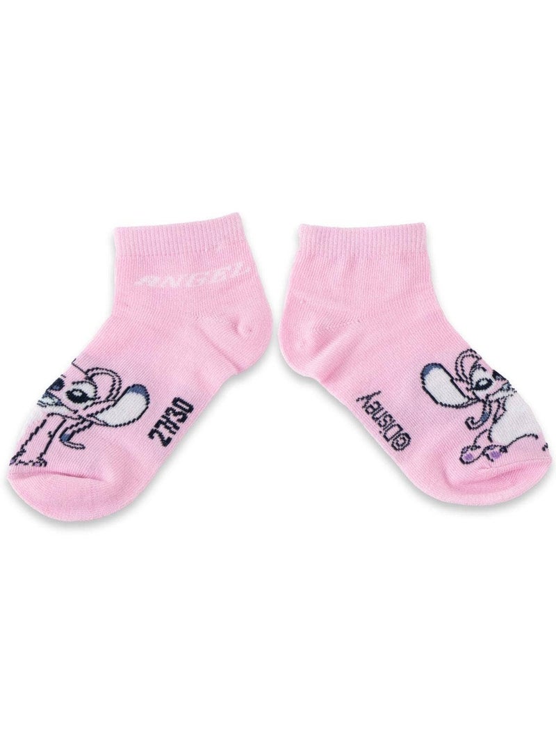Set da 7 paia di calzini corti stitch disney Multicolore - Kiabi