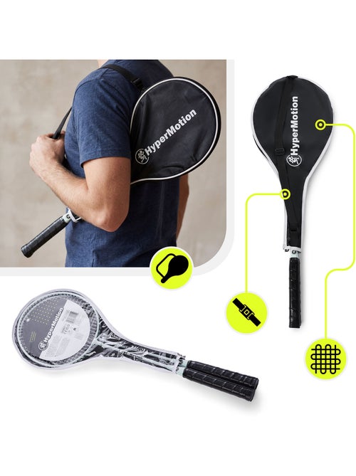 Set da badminton HyperMotion – 2 racchette con custodia, colore salvia - Kiabi Set da badminton HyperMotion – 2 racchette con custodia, colore salvia - Kiabi