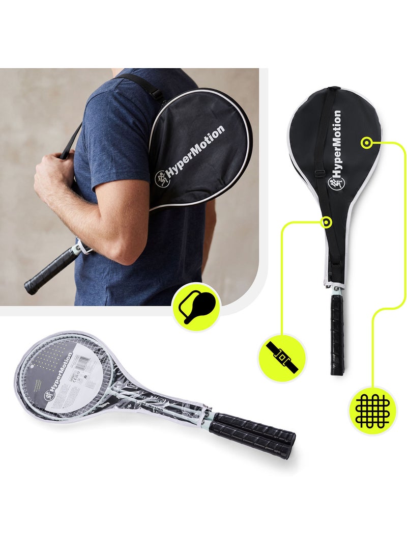Set da badminton HyperMotion – 2 racchette con custodia, colore salvia Blu - Kiabi