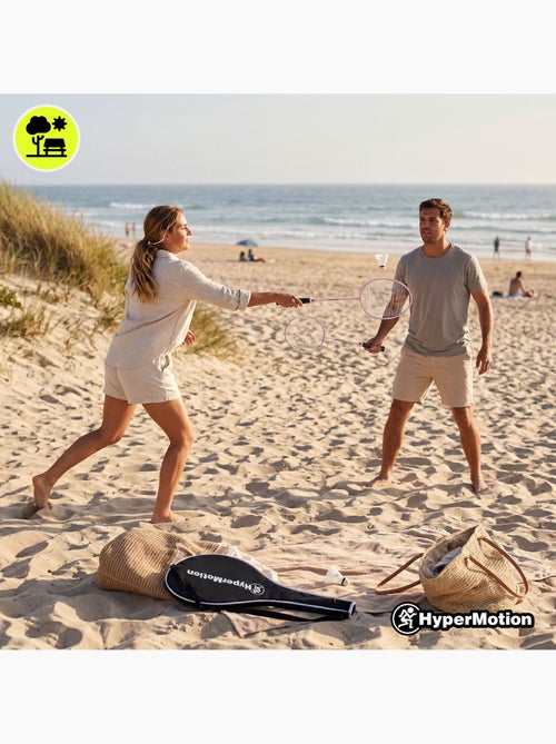 Set da badminton HyperMotion – 2 racchette con custodia, rosa - Kiabi Set da badminton HyperMotion – 2 racchette con custodia, rosa - Kiabi