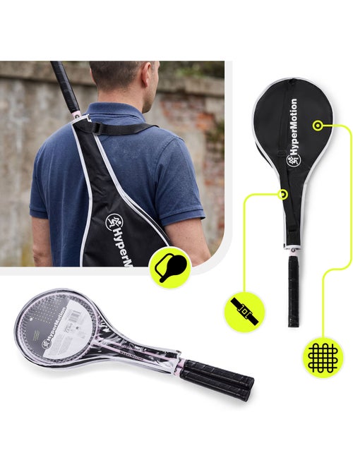 Set da badminton HyperMotion – 2 racchette con custodia, rosa - Kiabi Set da badminton HyperMotion – 2 racchette con custodia, rosa - Kiabi