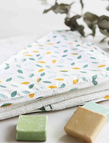 Set da bagno bebè - modello foglie