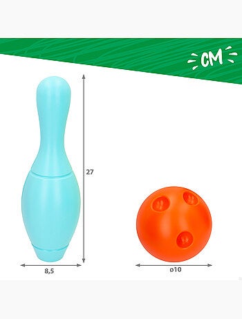 Set da bowling 27 cm fun area!