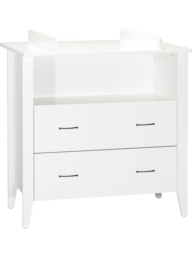 Set da cameretta per neonati a 3 pezzi Angèle, lettino per neonati 120x60 con sponde, - SAUTHON Bianco - Kiabi