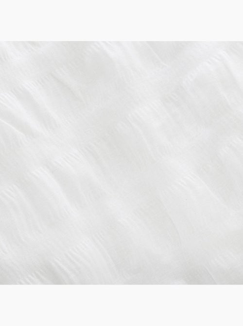 Set da letto a 3 pezzi con righe plissettate - Kiabi Set da letto a 3 pezzi con righe plissettate - Kiabi