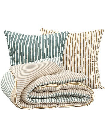Set da letto fenir 220x240 cm blu
