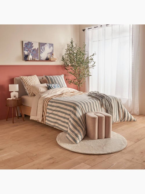 Set da letto fenir 220x240 cm blu - Kiabi Set da letto fenir 220x240 cm blu - Kiabi
