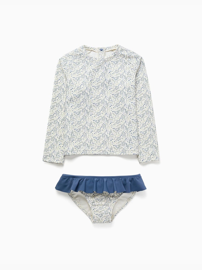 Set da nuoto con protezione UV 40+ You&Me Beige chiaro - Kiabi