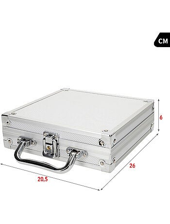 Set da poker texas hold'em da 110 pezzi con custodia cb games