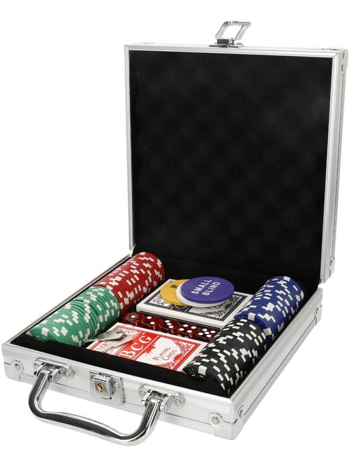 Set da poker texas hold'em da 110 pezzi con custodia cb games - Kiabi Set da poker texas hold'em da 110 pezzi con custodia cb games - Kiabi
