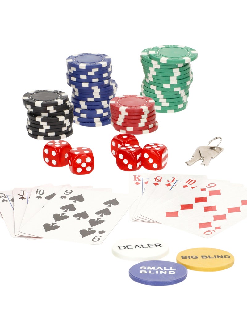 Set da poker texas hold'em da 110 pezzi con custodia cb games N/D - Kiabi