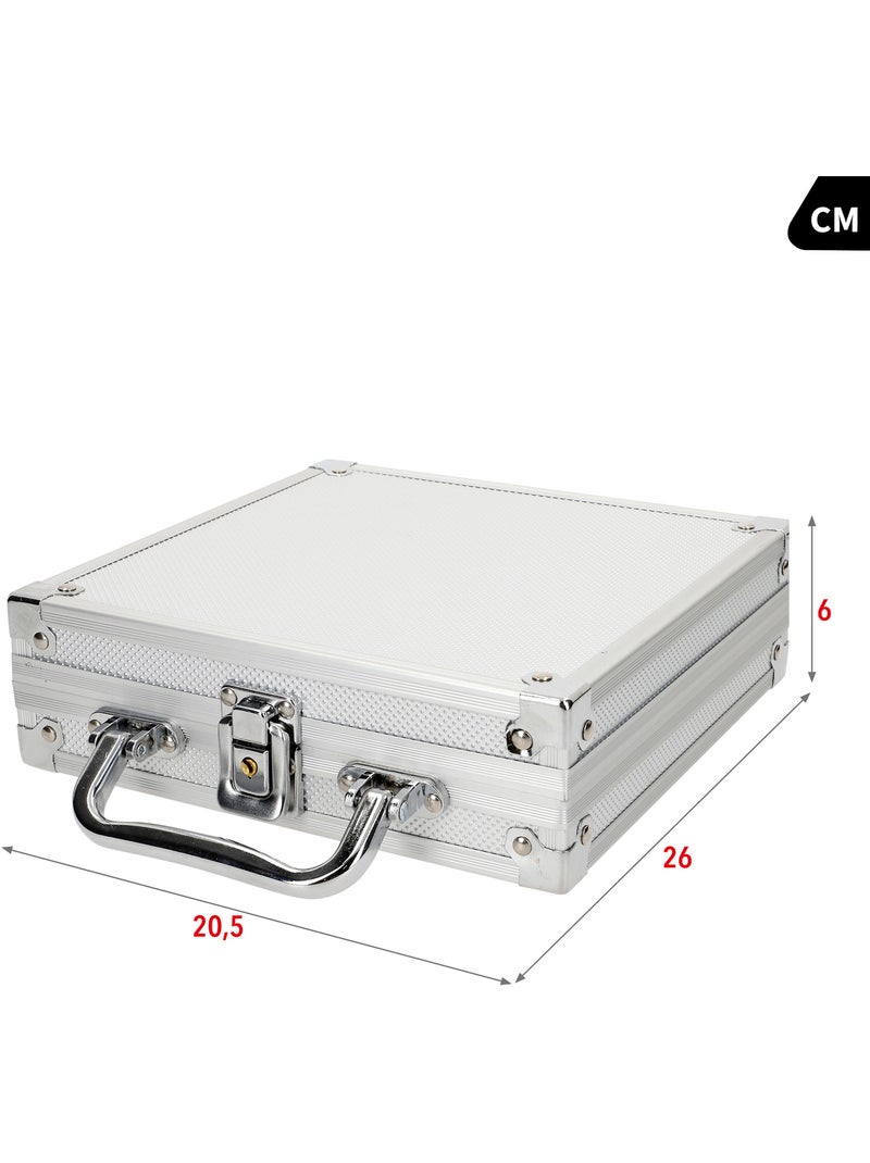 Set da poker texas hold'em da 110 pezzi con custodia cb games N/D - Kiabi