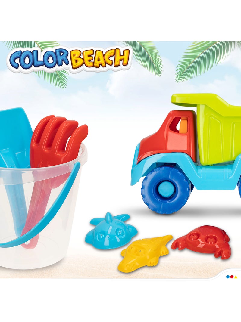 Set da spiaggia camion da spiaggia con accessori colore spiaggia N/D - Kiabi
