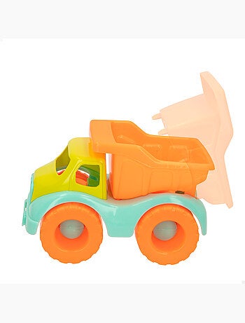 Set da spiaggia con accessori per camion e secchio color beach