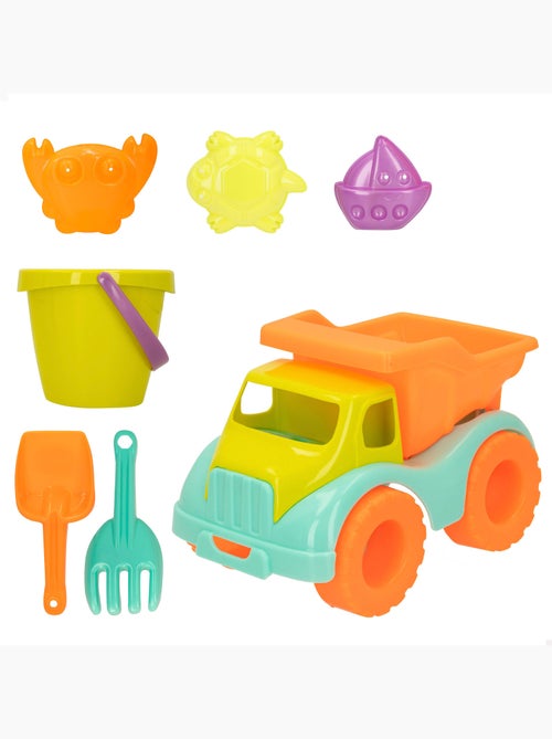 Set da spiaggia con accessori per camion e secchio color beach - Kiabi