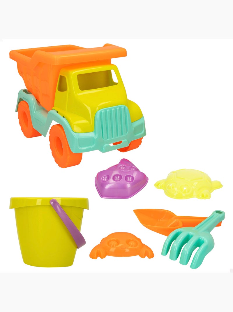 Set da spiaggia con accessori per camion e secchio color beach N/D - Kiabi