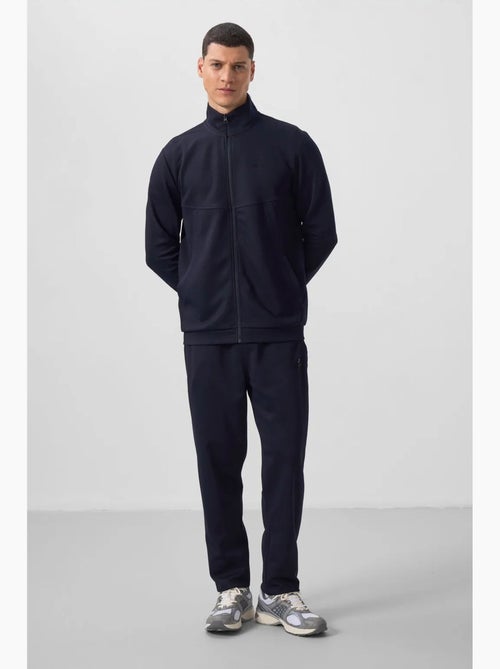 Set da uomo con felpa a maniche lunghe con zip e pantaloni tommy - Kiabi