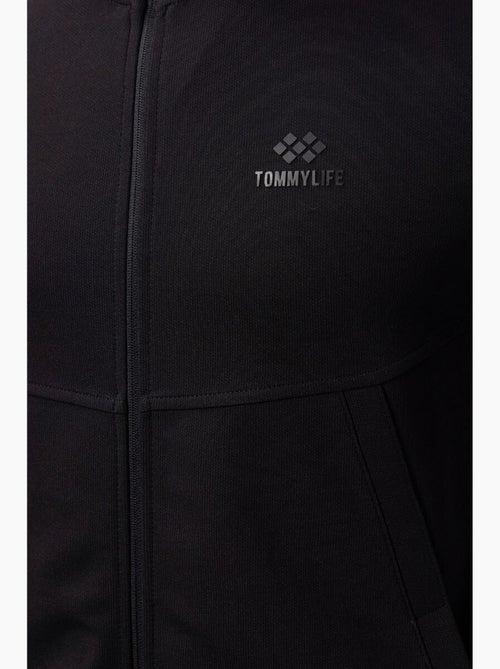 Set da uomo con felpa a maniche lunghe con zip e pantaloni tommy - Kiabi Set da uomo con felpa a maniche lunghe con zip e pantaloni tommy - Kiabi