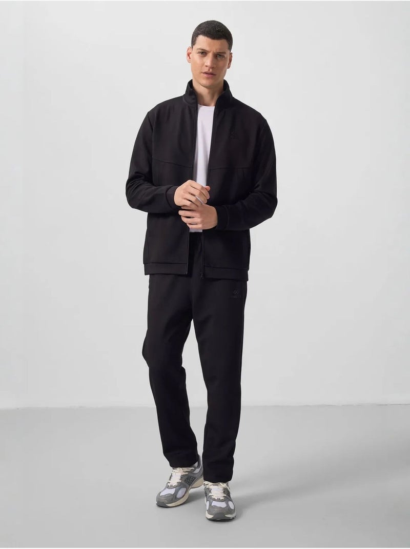 Set da uomo con felpa a maniche lunghe con zip e pantaloni tommy Nero - Kiabi