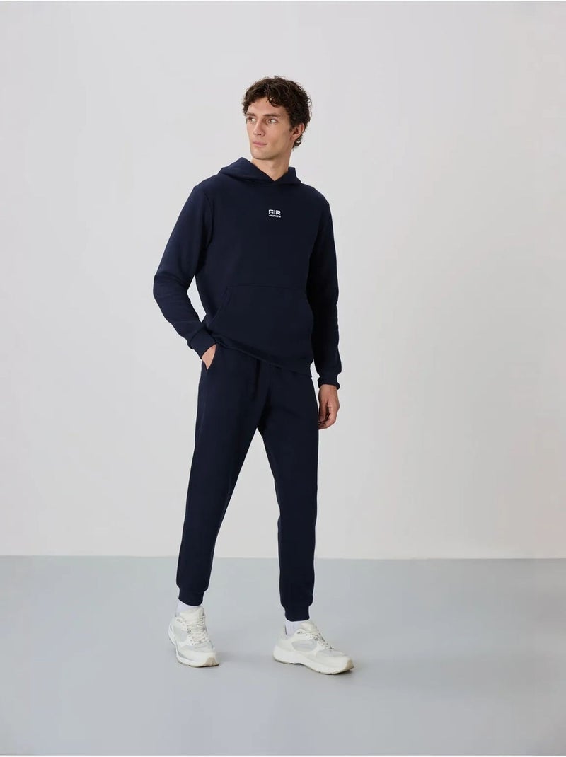 Set da uomo con felpa con cappuccio e pantaloni tommy Blu marino - Kiabi