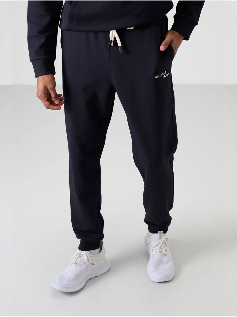 Set da uomo con felpa con cappuccio e pantaloni tommy Blu marino - Kiabi