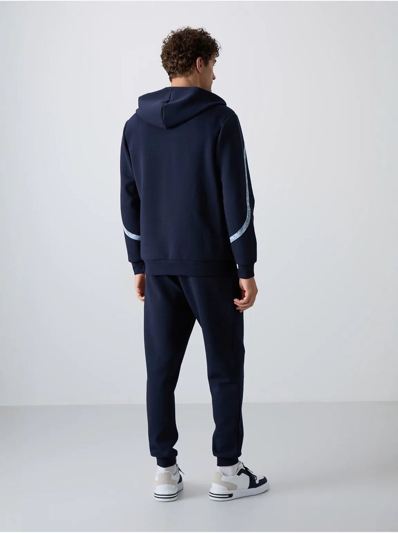 Set da uomo con felpa con cappuccio e pantaloni tommy Blu marino - Kiabi