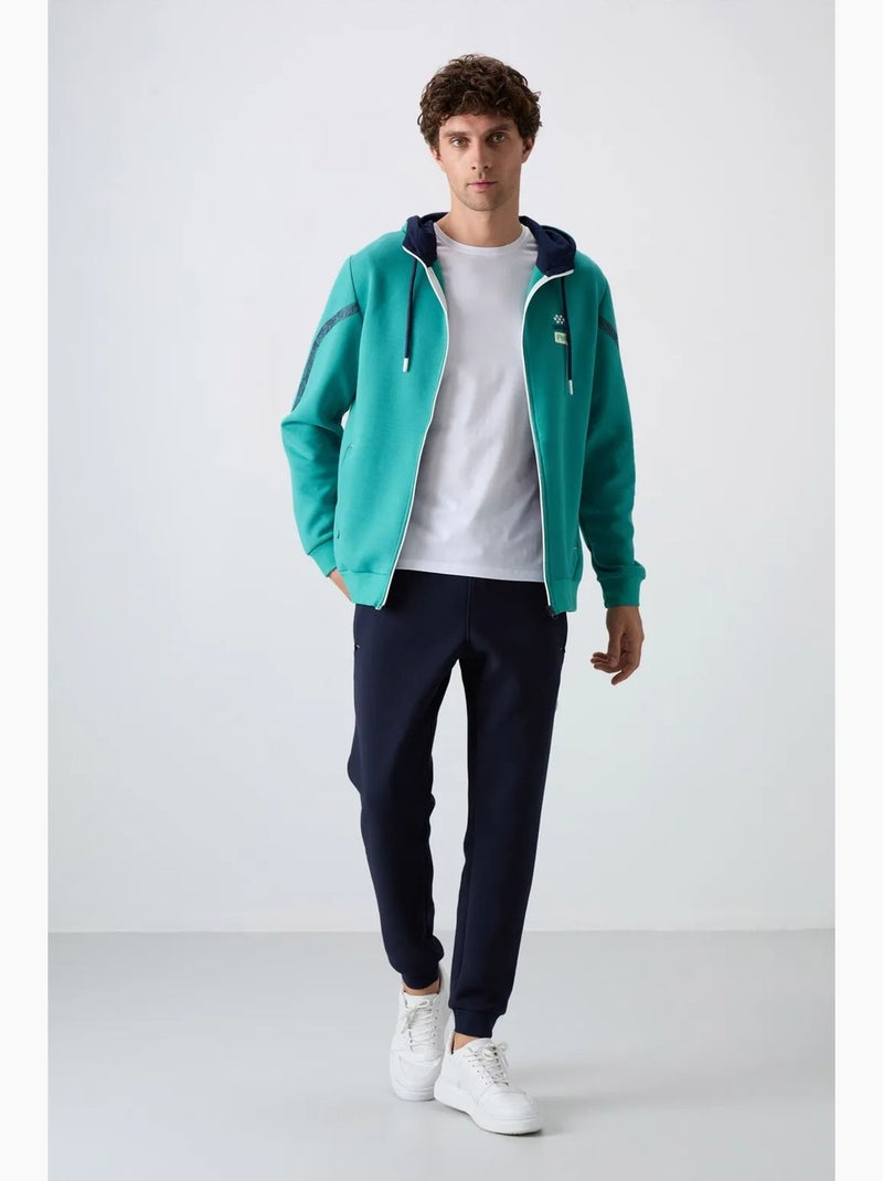 Set da uomo con felpa con cappuccio e pantaloni tommy Blu pavone - Kiabi