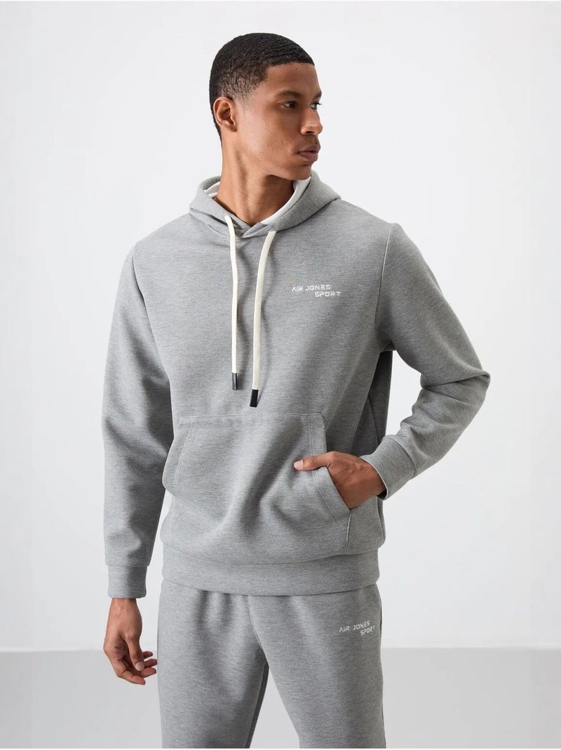 Set da uomo con felpa con cappuccio e pantaloni tommy Grigio - Kiabi