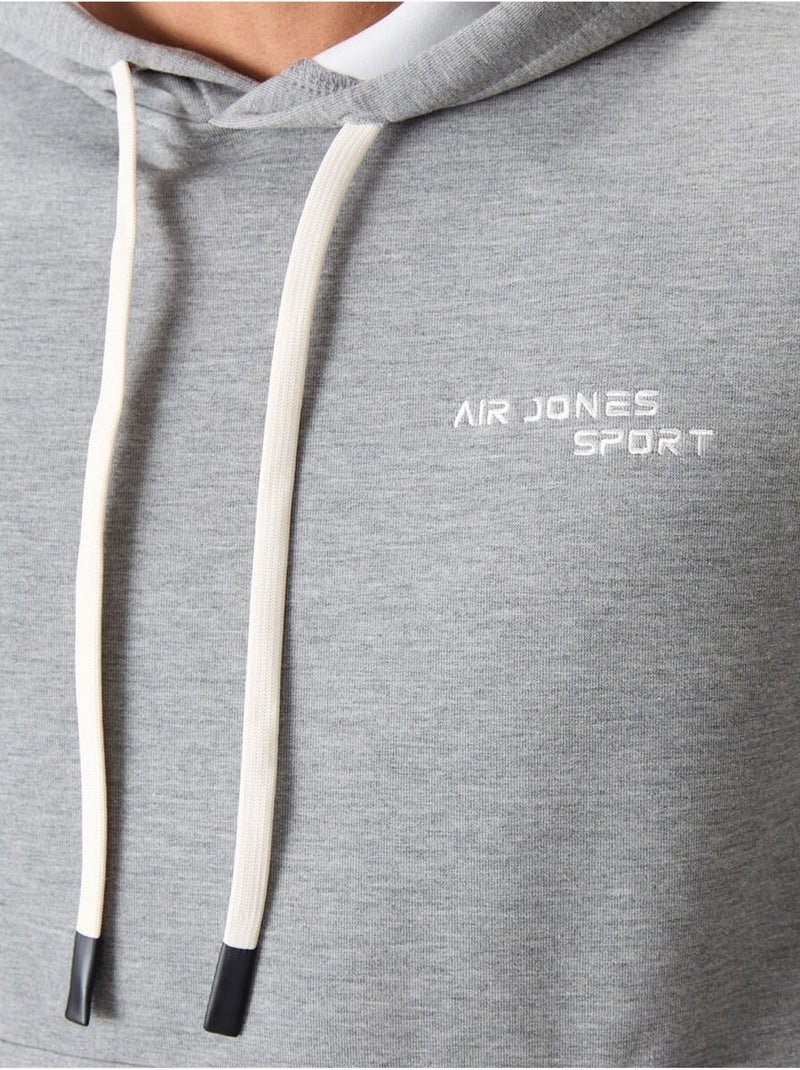 Set da uomo con felpa con cappuccio e pantaloni tommy Grigio - Kiabi