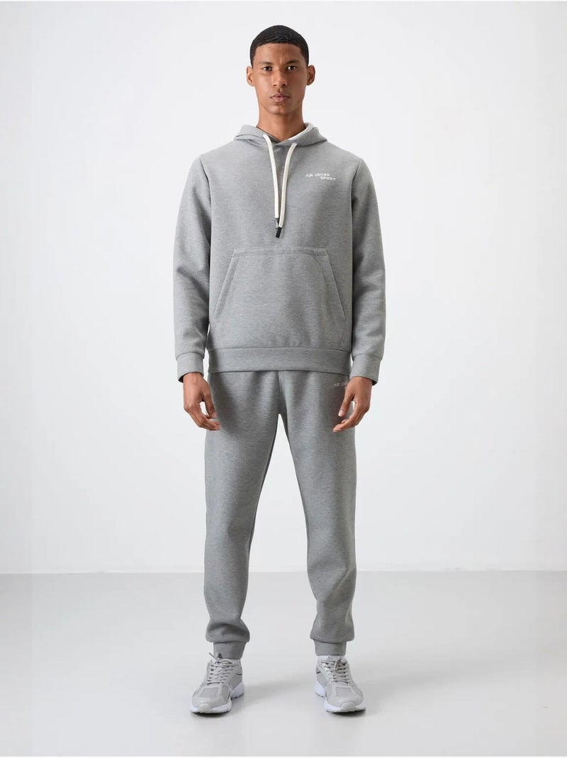 Set da uomo con felpa con cappuccio e pantaloni tommy Grigio - Kiabi