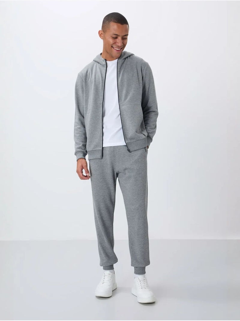 Set da uomo con felpa con cappuccio e pantaloni tommy Grigio - Kiabi