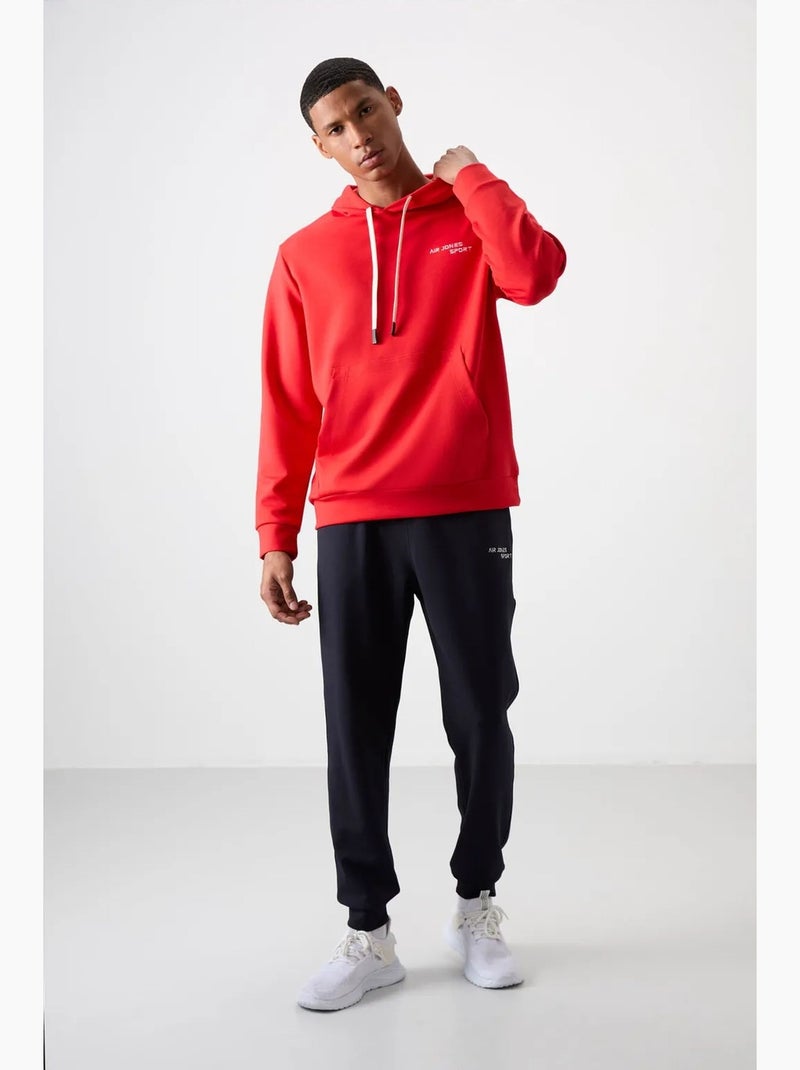 Set da uomo con felpa con cappuccio e pantaloni tommy Rosso - Kiabi