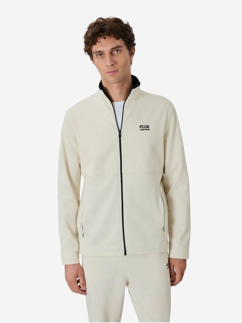 Set da uomo con felpa con collo con zip e pantaloni tommy Sabbia - Kiabi