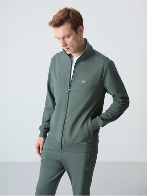 Set da uomo con felpa con collo con zip e pantaloni tommy - Kiabi Set da uomo con felpa con collo con zip e pantaloni tommy - Kiabi