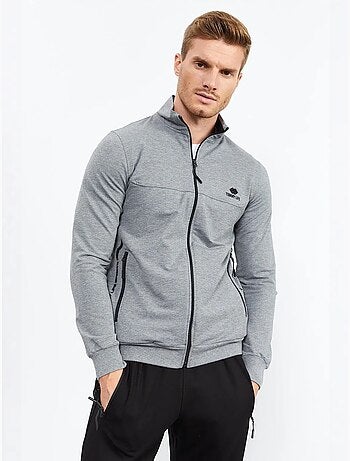 Set da uomo con felpa con zip frontale e pantaloni tommy