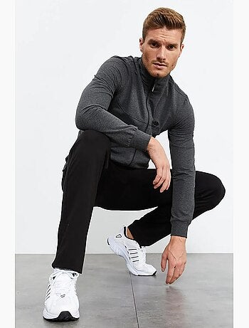 Set da uomo con felpa con zip frontale e pantaloni tommy