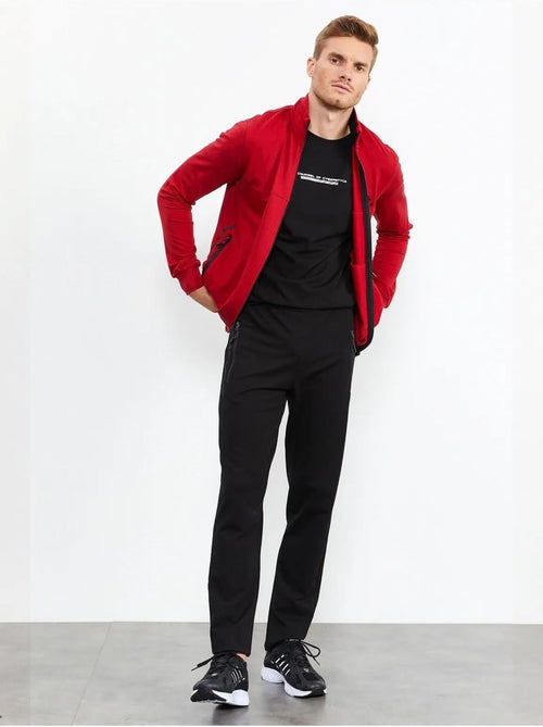 Set da uomo con felpa con zip frontale e pantaloni tommy - Kiabi