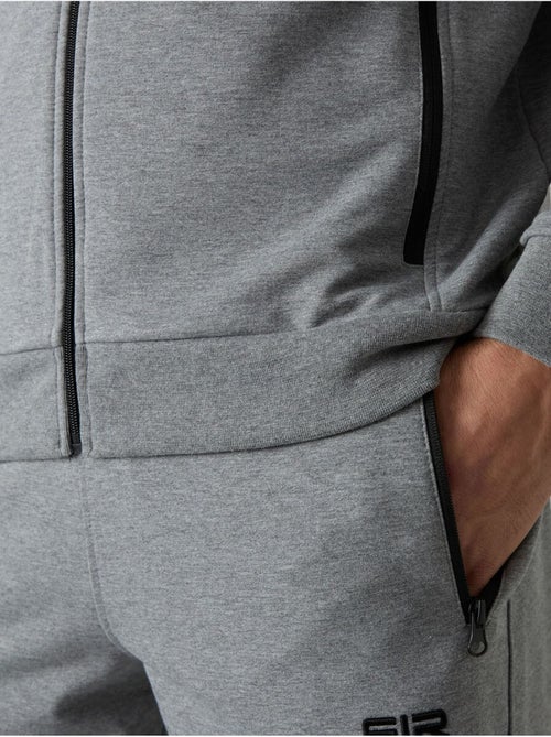 Set da uomo con felpa e pantaloni in pile lavorato a maglia tommy - Kiabi Set da uomo con felpa e pantaloni in pile lavorato a maglia tommy - Kiabi