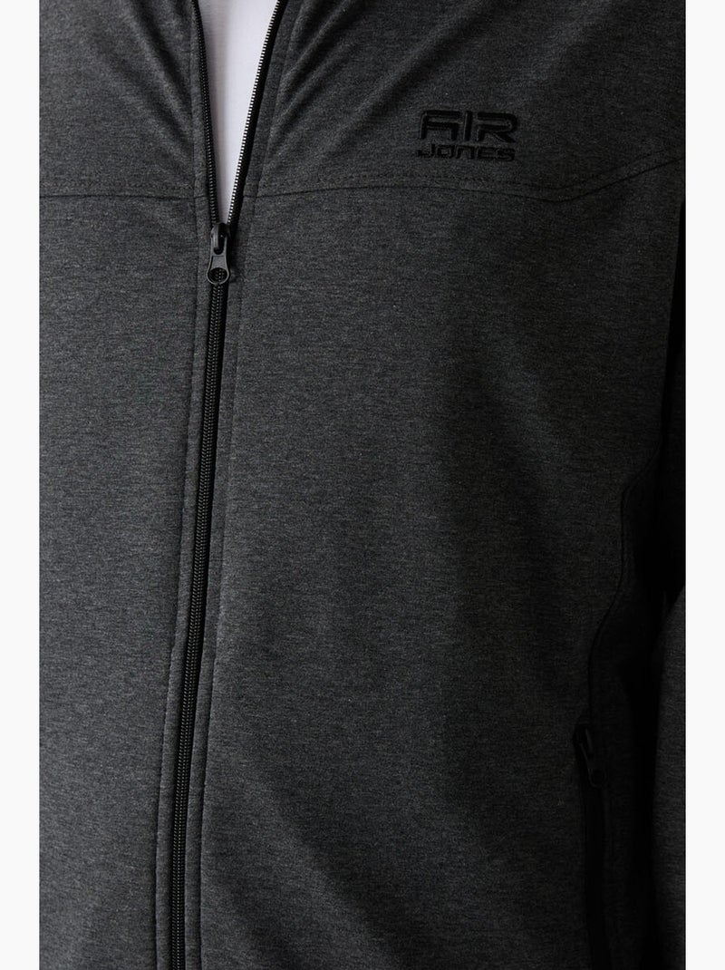 Set da uomo con felpa e pantaloni in pile lavorato a maglia tommy Grigio nero - Kiabi