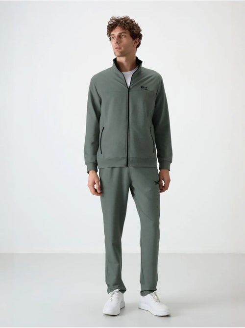 Set da uomo con felpa e pantaloni in pile lavorato a maglia tommy - Kiabi Set da uomo con felpa e pantaloni in pile lavorato a maglia tommy - Kiabi