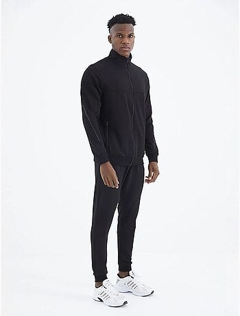 Set da uomo con felpa in pile e pantaloni tommy