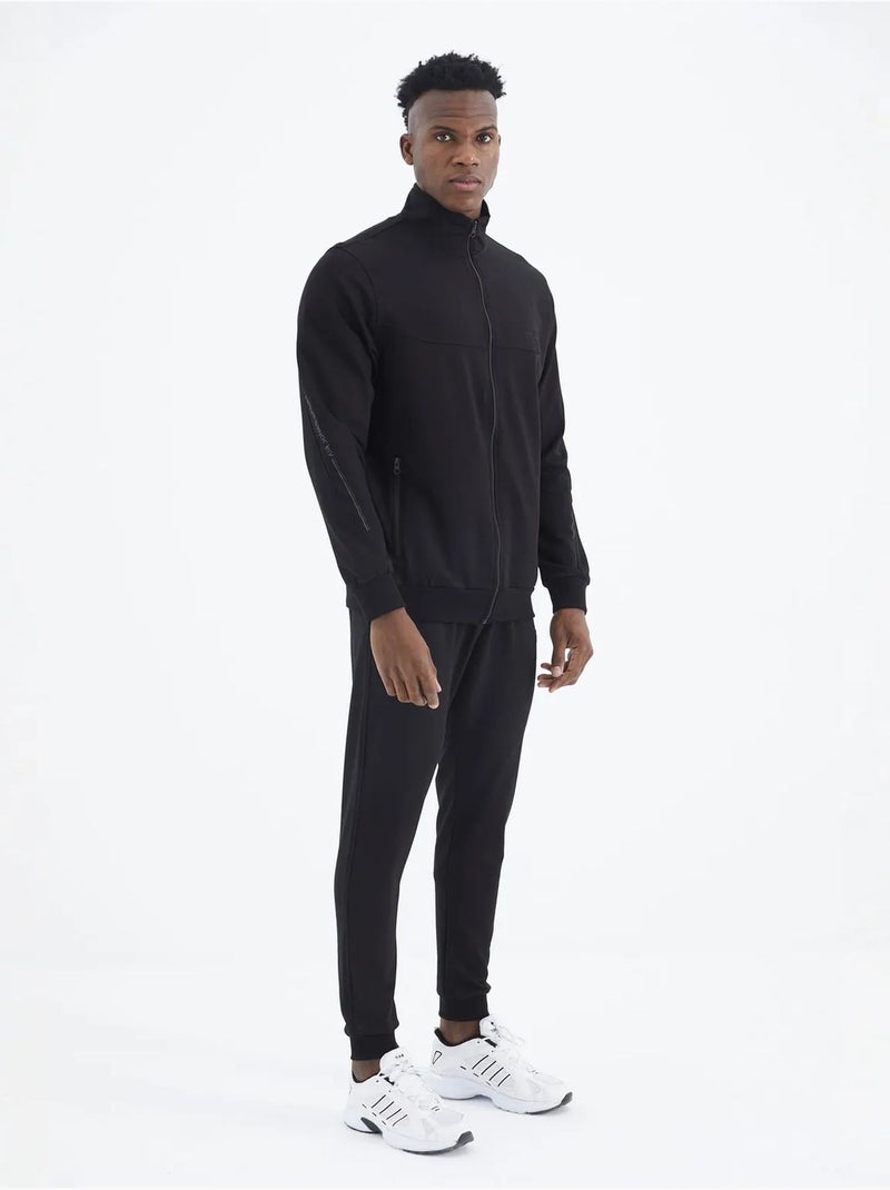 Set da uomo con felpa in pile e pantaloni tommy Nero - Kiabi