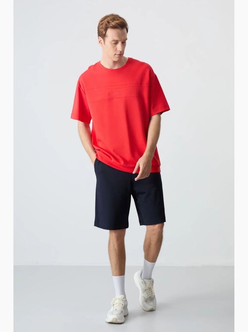 Set da uomo con t-shirt oversize e shorts in misto cotone tommy - Kiabi