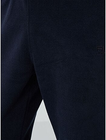 Set da uomo di felpa e pantaloni in pile di poliestere tommy
