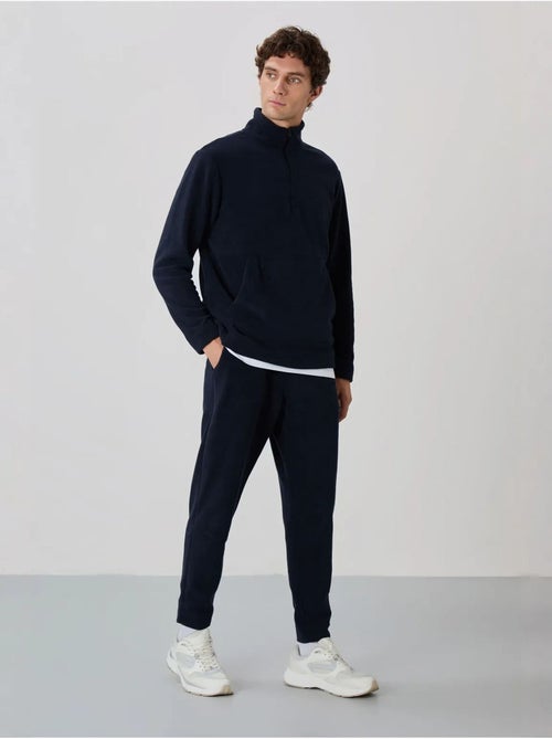 Set da uomo di felpa e pantaloni in pile di poliestere tommy - Kiabi Set da uomo di felpa e pantaloni in pile di poliestere tommy - Kiabi