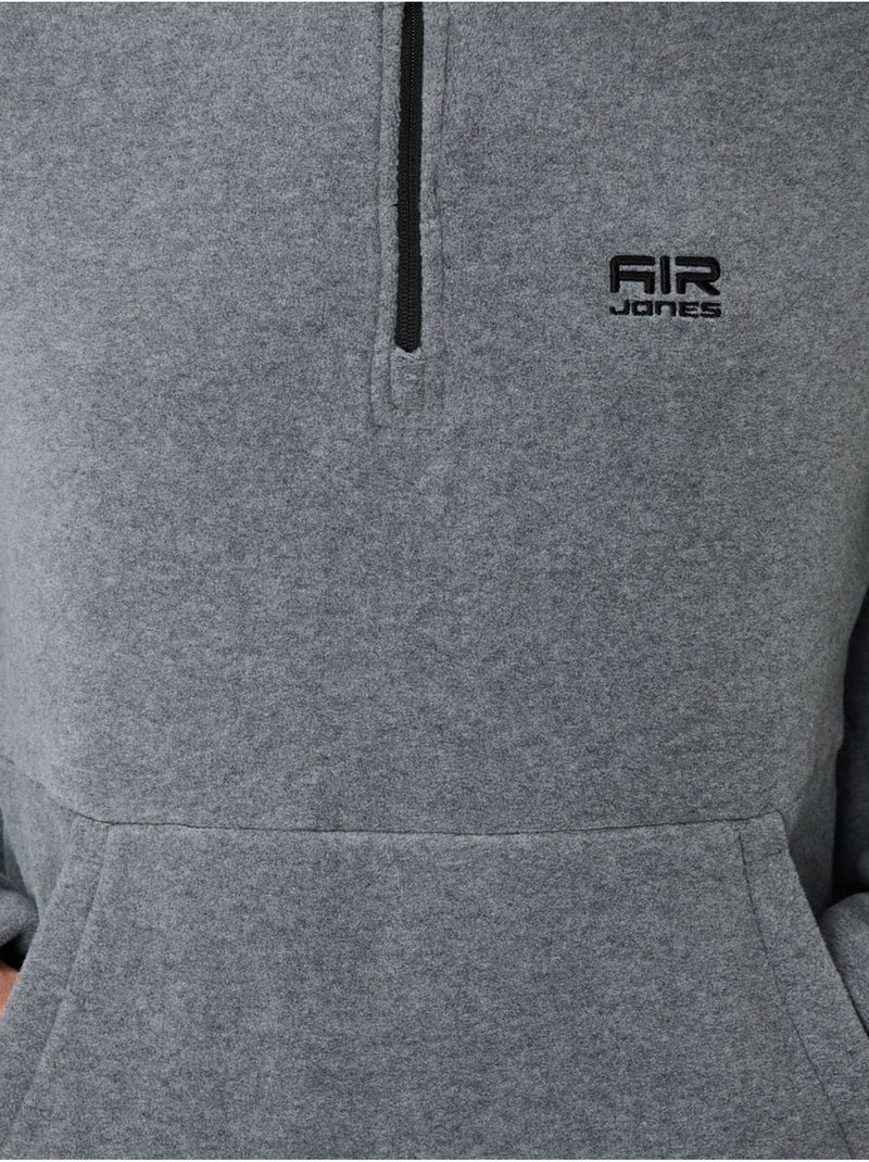 Set da uomo di felpa e pantaloni in pile di poliestere tommy Grigio - Kiabi