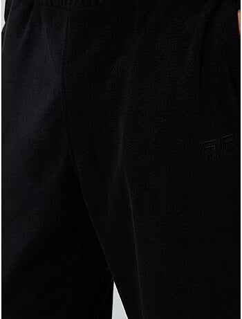Set da uomo di felpa e pantaloni in pile di poliestere tommy
